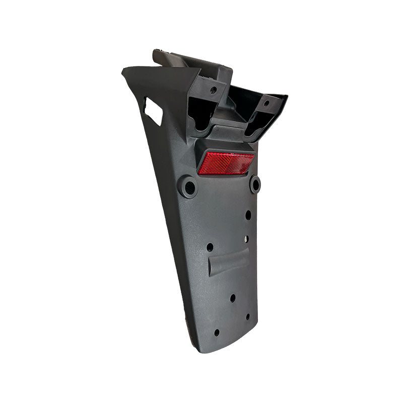 GUARDABARRO TRASERO XR 150 NEGRO PORTA PLACA KANUNI