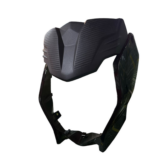 CARENAJE CON VISOR AKT CR4 NEGRO KANUNI