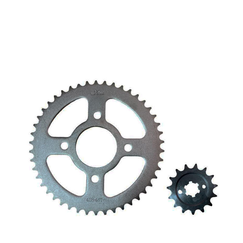 PLATO PIÑON PULSAR 160 NS 15T/46T 428 KANUNI