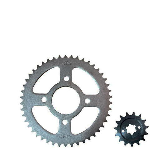 PLATO PIÑON PULSAR 160 NS 15T/46T 428 KANUNI