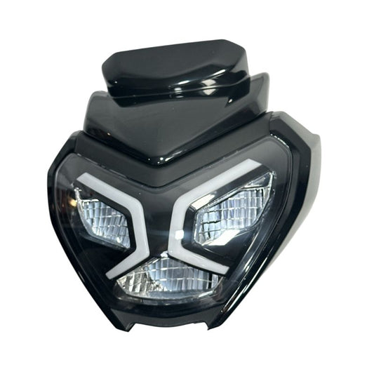 CARENAJE COMPLETO TVS 125 RAIDER NEGRO KANUNI