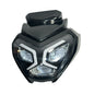 CARENAJE COMPLETO TVS 125 RAIDER NEGRO KANUNI