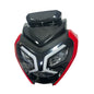 CARENAJE COMPLETO TVS 125 RAIDER ROJO KANUNI