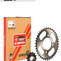 PLATO PIÑON AKT 125/150 EVO R3 38T/14T ACERADO JAPAN SCORPION