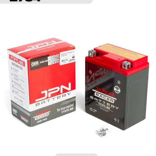BATERIA YTX7L-BS AKT TTR/XTZ M.N/KLX/FZ 250 2023 JPN