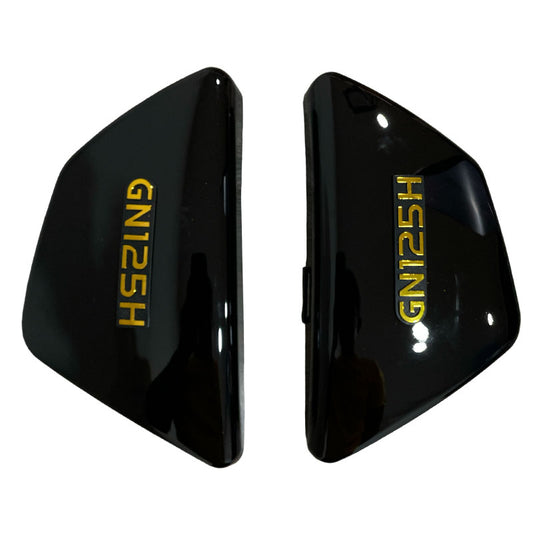 TAPAS LATERALES GN-125H NEGRO KANUNI