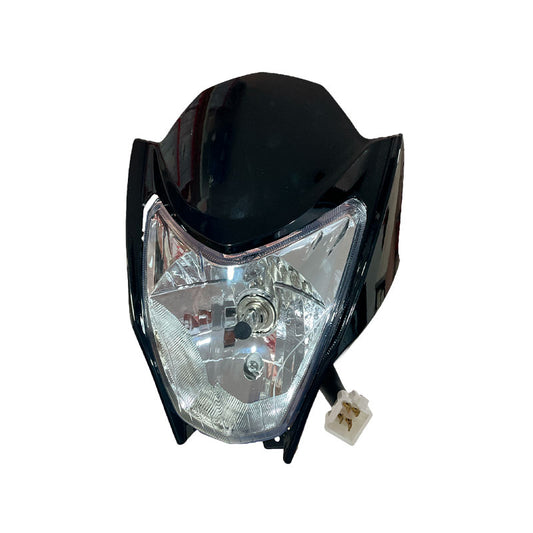 CARENAJE COMPLETO AKT 150/180 TTR NEGRO KANUNI