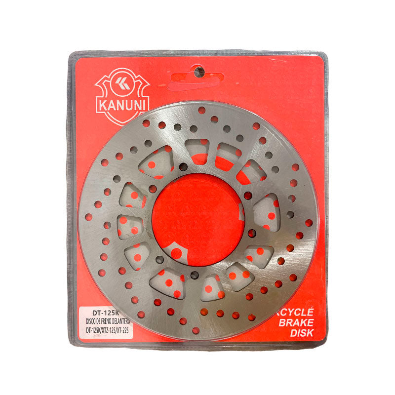 DISCO FRENO DEL DT 125K/XTZ 125/XT 225 KANUNI