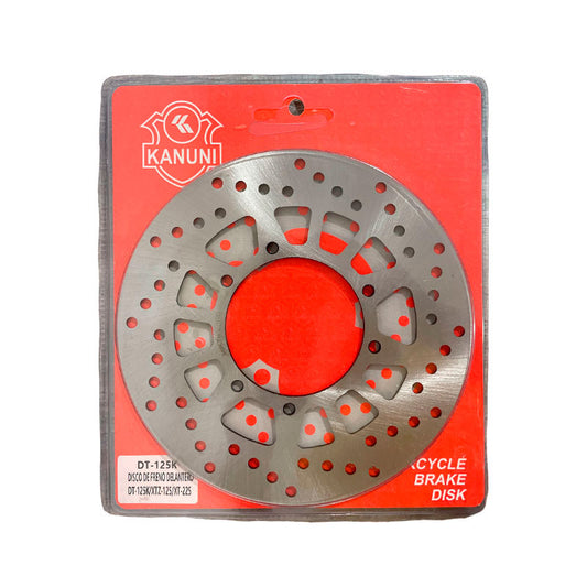 DISCO FRENO DEL DT 125K/XTZ 125/XT 225 KANUNI