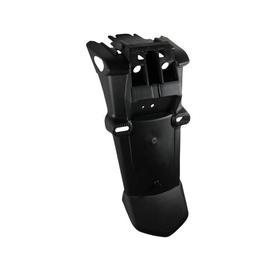 GUARDABARRO TRAS XTZ 125 NEGRO PORTA PLACA KANUNI