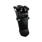 GUARDABARRO TRAS XTZ 125 NEGRO PORTA PLACA KANUNI