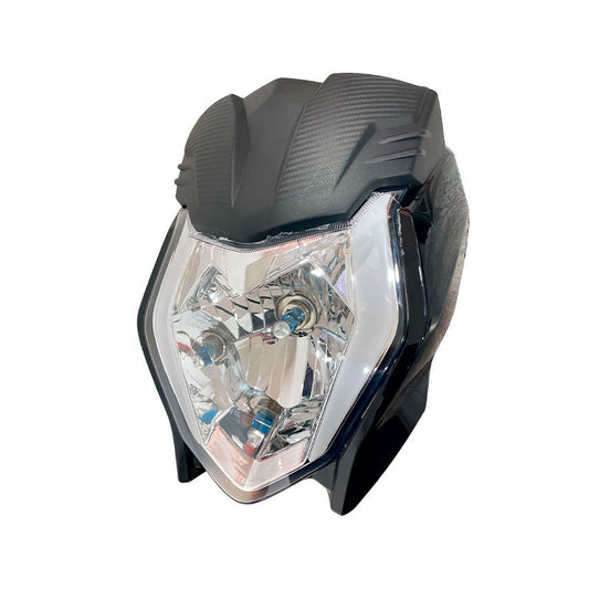 CARENAJE COMPLETO AKT CR4 LED NEGRO KANUNI