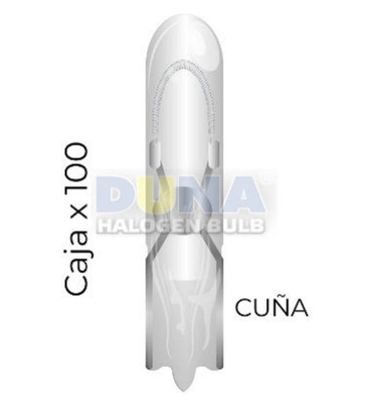 BOMBILLO T6.5 CUÑA TACOMETRO DUNA