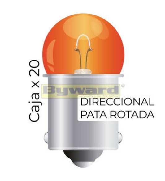 BOMBILLO DIRECCIONAL 12V ANAR PATA ROTADA BYWARD