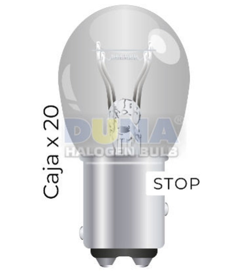 BOMBILLO 1034 12V BLA 21/5 W STOP DUNA
