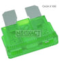 FUSIBLE CUDRADO 12V 30 AMPERIOS VERDE NEOXACT