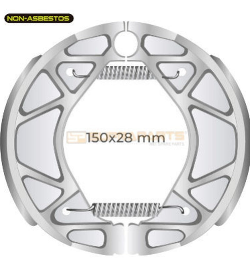 BANDAS BWS 125 2008-2014/BWS 125X 215-2017 SUPRAPARTS
