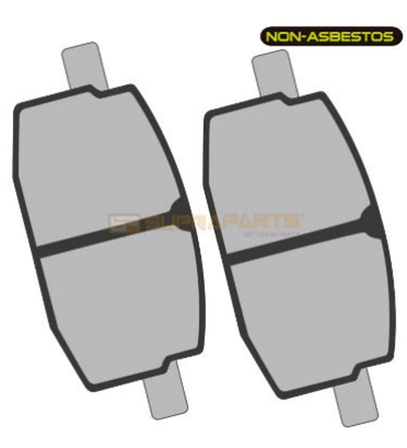 PASTILLAS FRENO BWS 100/TRAS KLX/AXIS90/JOG50/TZR50-80 SUPRAPARTS