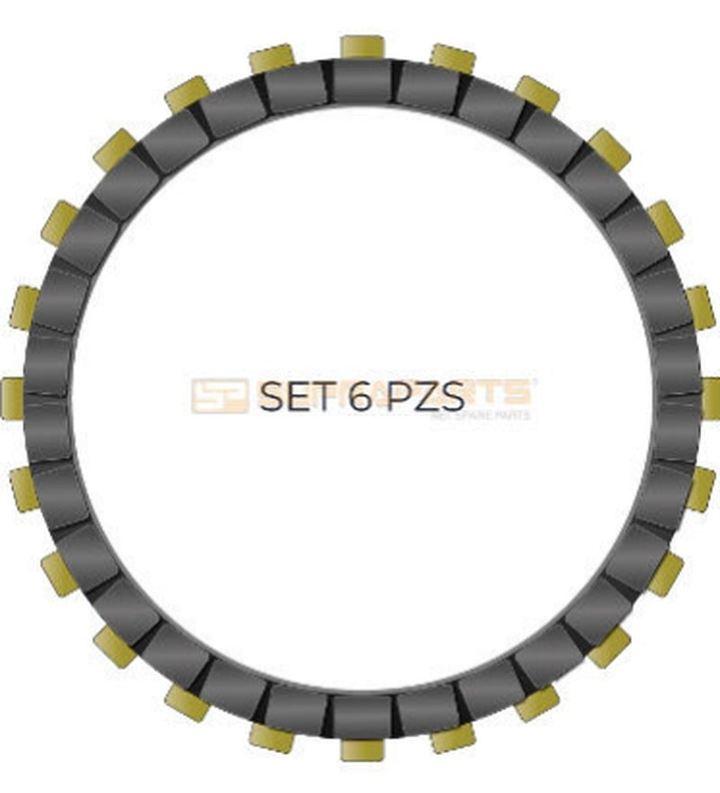 DISCOS CLUTCH PULSAR 180/BLACK TEC/DTS-I/DISCOVER 135 MV SUPRAPARTS