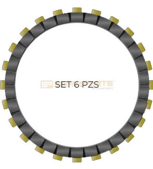 DISCOS CLUTCH PULSAR 180/BLACK TEC/DTS-I/DISCOVER 135 MV SUPRAPARTS
