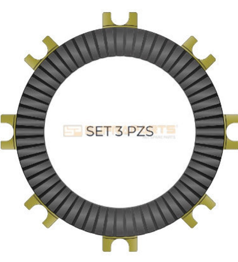 DISCOS CLUTCH AKT110S/C70/C90 CON SEPARADOR METALICO SUPRAPARTS