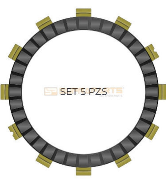 DISCOS CLUTCH GN 125H/GS125/TS125/TS185 SUPRAPARTS