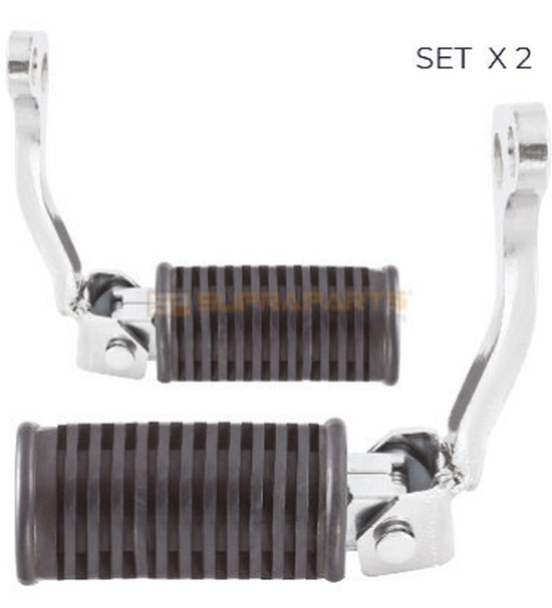 POSAPIE DELAN IZQ.DER GN 125 H CROMADO SUPRAPARTS