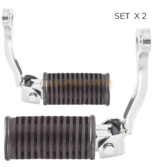 POSAPIE DELAN IZQ.DER GN 125 H CROMADO SUPRAPARTS