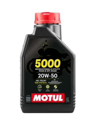 ACEITE MOTUL 5000 20W50 1 LT 4T