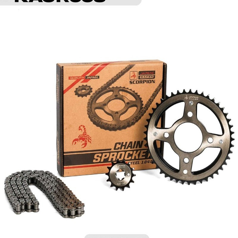 KIT ARRASTRE CB 125F 45T/15T SCORPION JAPAN