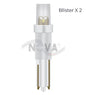 BOMBILLO TRICETA LED H4 ECONOMICO