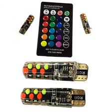BOMBILLO BAYONETA SILICONADO CONTROL RGB