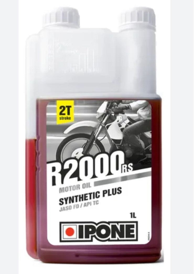 ACEITE R2000 2T 1LT CON OLOR A FRESA IPONE