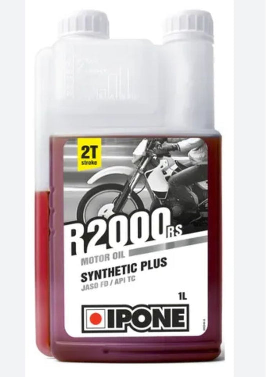 ACEITE R2000 2T 1LT CON OLOR A FRESA IPONE